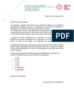 2020 - 05 - 18 - Mensaje Familias y Alumnos ESO y BTO - Tablas Criterios