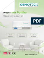 Room Air Purifier Brochure OSMOTECH