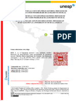 A Linguagem Musical e Seus Múltiplos Sentidos - Processos de Musicalização Como Possibilidade de Letramento Musical