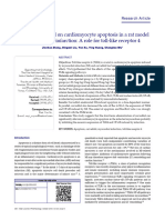 Effect of Carvedilol On Cardiomyocyte Apoptosis in A Rat Model of Myocardial Infarction A Role For Toll Like Receptor 4