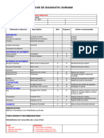 Fiche Diagnostic Bloc Maternité