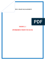 Modul 1. Introduction to SCM