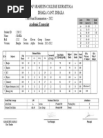 AcademicTranscript New Landscip