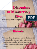 Las Diaconisas Su Ministerio y Ritos