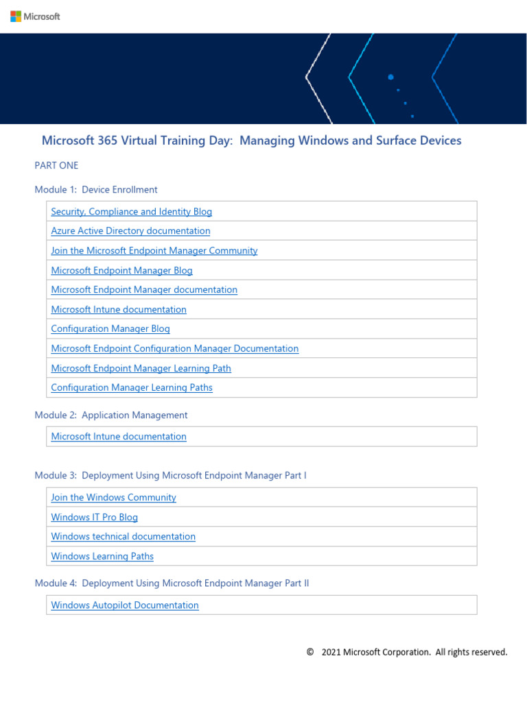 Microsoft 365 Training: Device Management | PDF | Computers ...