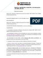 41 - Instrução Normativa - Sme #18 de 18 de Abril de 2022