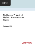 NetBackup102 WebUIGuide MySQLAdmin