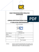 BMRKSFM1380 Surat Perjanjian Sewa Peralatan Konstruksi SK Dirjen Binkon PUPR No 144 KPTS DK 2022 Watermark