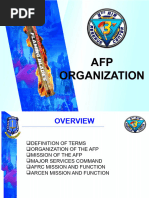 Afp Organization 1