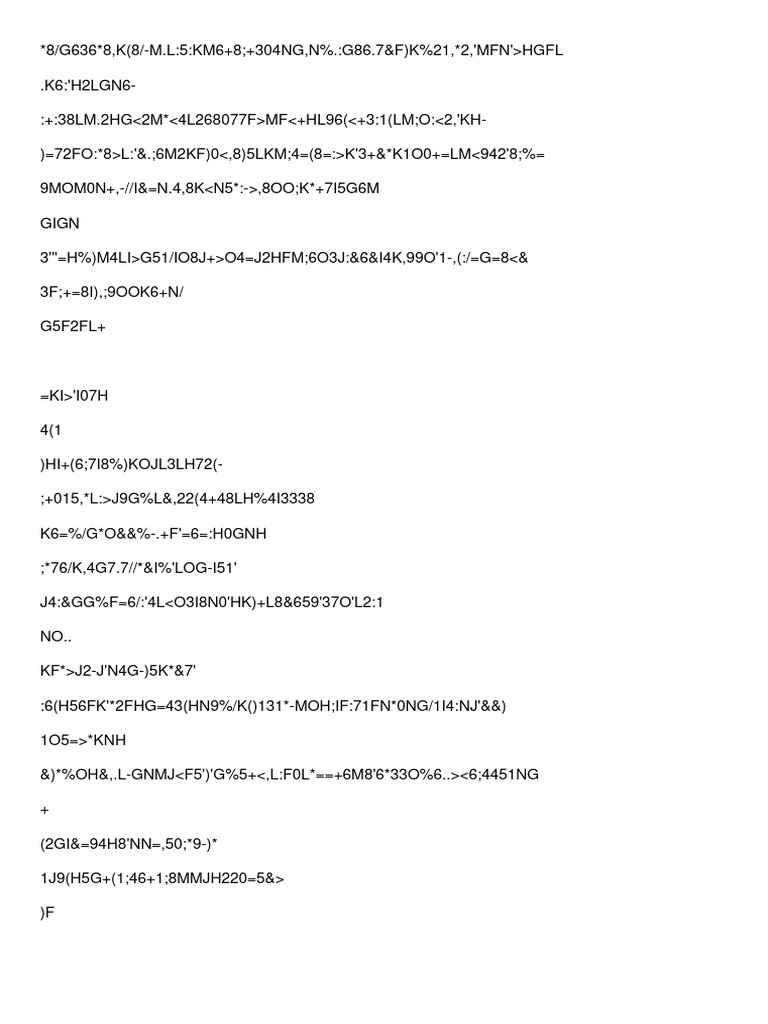 Cryptic Text Analysis | PDF