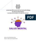 Factores de Salud Mental en Tiempo de Covid-2020