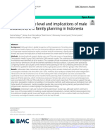 Reassessing The Level and Implications of Male Involvement in Family Planning in Indonesia