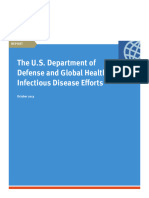 The U.S. Department of Defense and Global Health Infectious Disease Efforts SURVEILLANCE