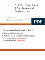 Optimization Lec02 ClassicalUnconstrained
