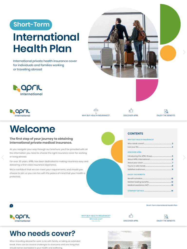 Short Term International Health Plan Brochure Row | PDF | Hospital ...