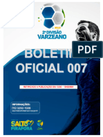 Boletim Oficial 007