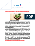 Aula 04 - Por Que As Empresas Devem Se Preocupar Com Responsabilidade Socialnome Da Disciplina