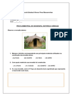 Prova Geo Historia PDF