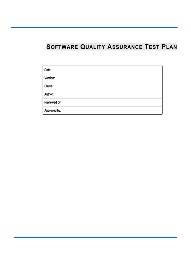 Software Quality Assurance Test Plan | PDF | Backup | Virtualization