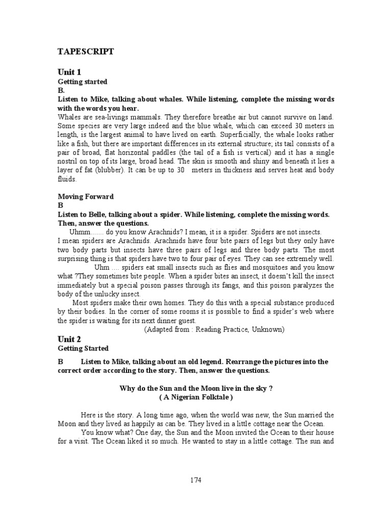 Tape Script | PDF