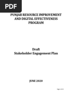 Stakeholder Engagement Plan