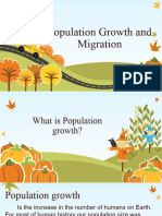 Population Growth and Migration