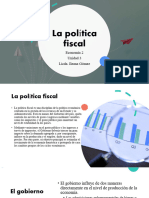 Clase 4. La Política Fiscal