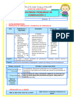 2º E9 S4 Sesión D2 Mat Problemas de Combinación 1