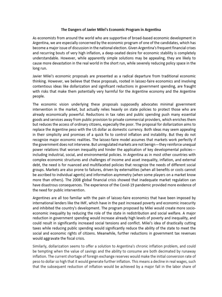 Economic Challenges Examples