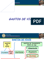 Gastos de Viaje