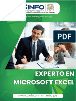 Brochure Experto en Excel