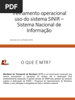 Cadastro MTR IMA/SC: Guia Prático | PDF | Desperdício