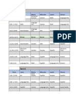 Horarios de Secundaria 2023-2024