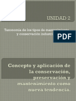 Concepto y Aplicación de La Conservación, Preservación