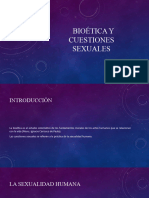 Bioética y Cuestiones Sexuales