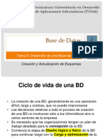 BD - 03 - 0 - Desarrollo de Una Base de Datos