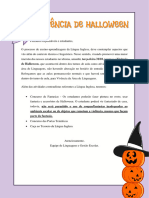 Comunicado Halloween