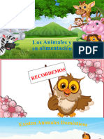 Los Animales y Su Alimentacion 1