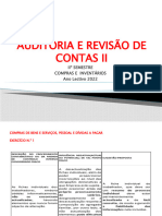 Casos Práticos Auditoria Compras e Inventarios