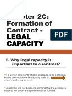 Chapter 2c - Legal Capacity
