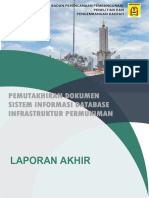 Laporan Penelitian Penyusunan Pemutakhiran Dokumen Sistem Informasi Database Infrastruktur Permukiman (SIMDA-IP)