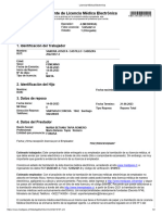 Licencia Médica Electronica CASTILLO - AGO