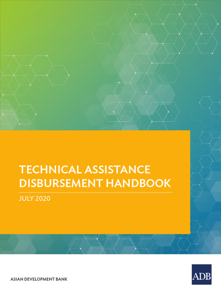 Technical Assistance Disbursement Handbook | PDF | Asian Development ...