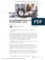 (99+) OS 5 MANDAMENTOS DA AVALIAÇÃO DE EFETIVIDADE - PLDFT - LinkedIn