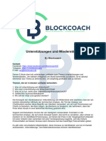 Unterstützungen Und Widerstände.E Book - Blockcoach