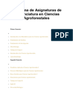 Unam (MX) (ENES-Morelia) Programas Ciencias Agroforestales