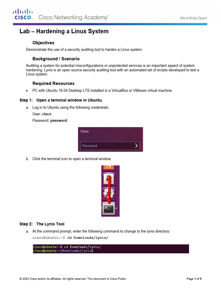 Hardening a linux system pdf sudo linux