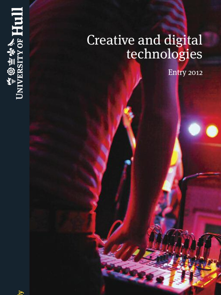 Creative Digital Technologies Courses | PDF | Simulation | New Media