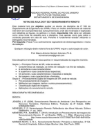 Notas de Aula - IT - 533 - Versão - Abril - 2021