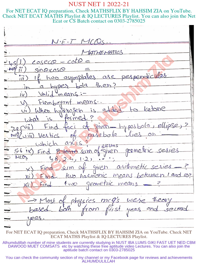 Nust Net 1 2022-21 | PDF | Computer File | Broadcasting